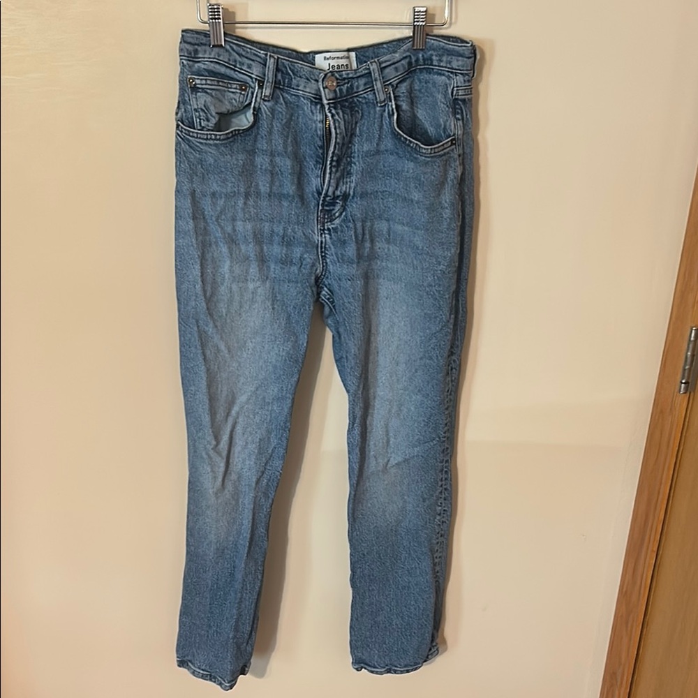 Reformation Light Blue Denim Jeans size 30